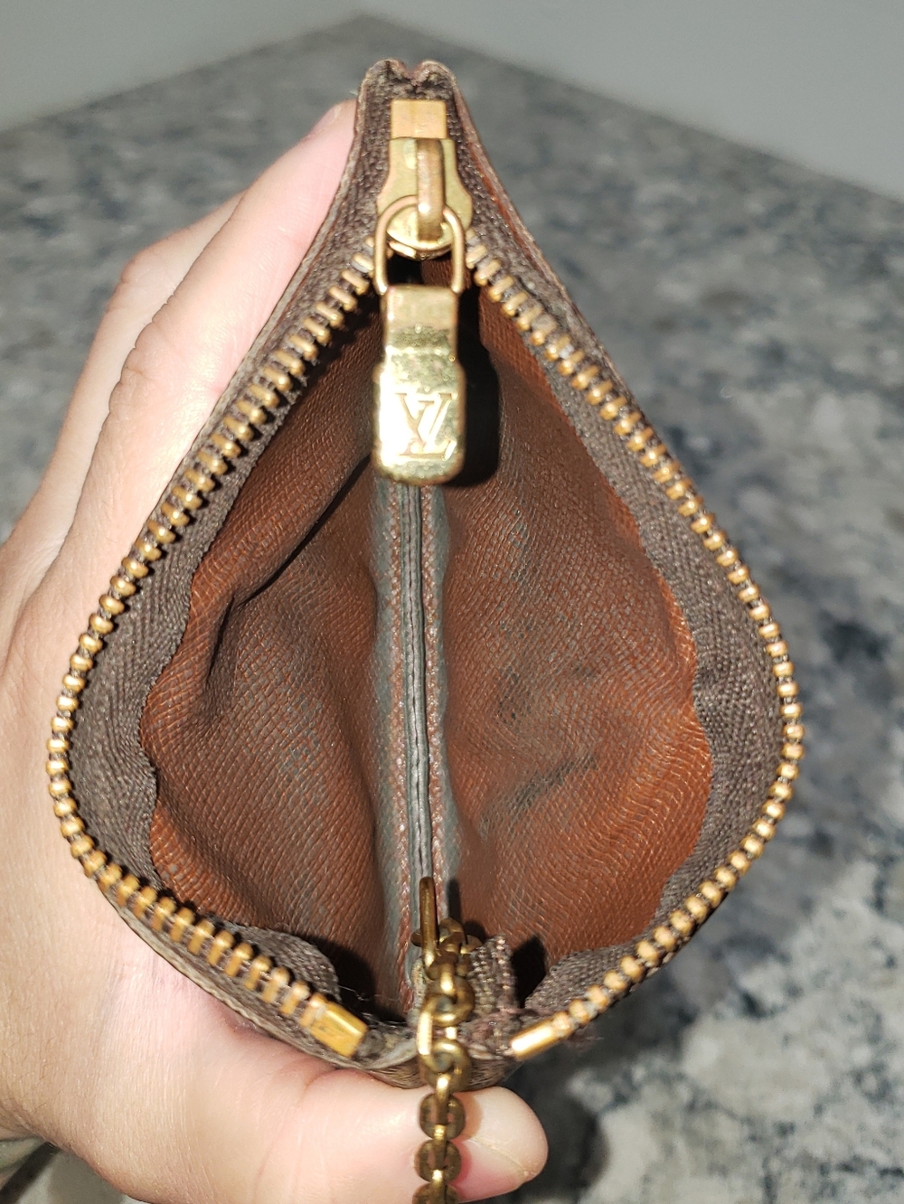 Louis Vuitton Canvas Monogram Key Pouch Card Holder - Picture 8 of 10